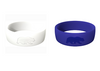 Men's Double Bundle (White & Blue) Athletic Rings